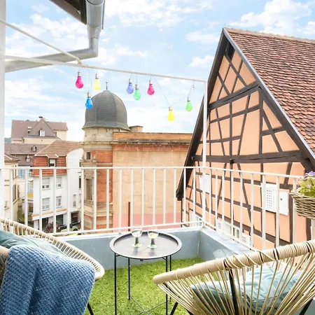 Vue Exceptionnelle Sur Les Toits Alsace Sélestat